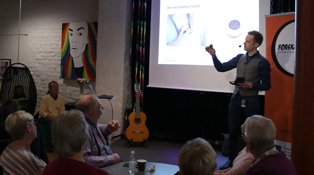 Jan Lundgren på ForskarFredag 2019.