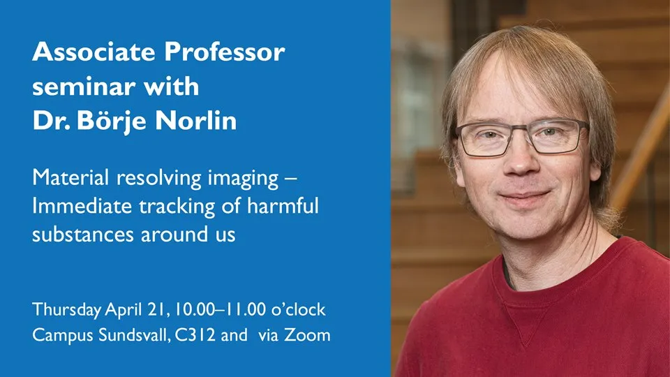 Associate professor seminar with Börje Norlin.