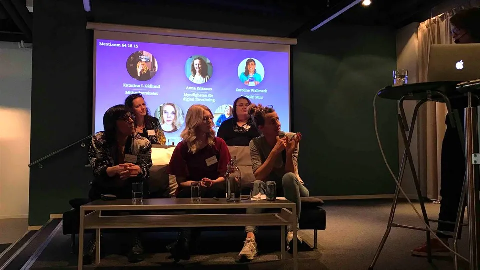 Panel på Women In Tech