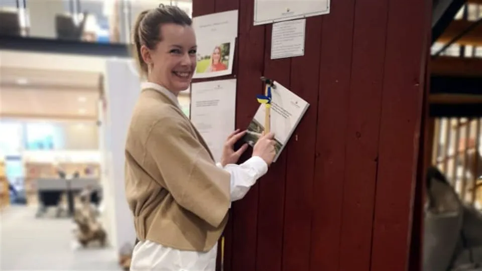 Kristin Godtman Kling spikar sin avhandling