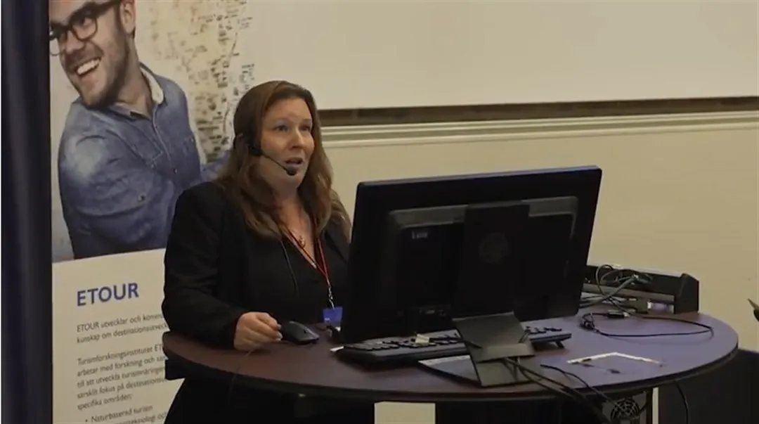 Videoklipp från ETOUR 20 år, november 2017