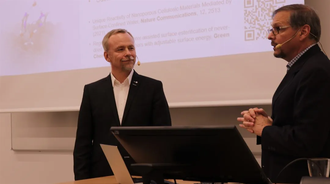 Orlando Rojas and Magnus Norgren