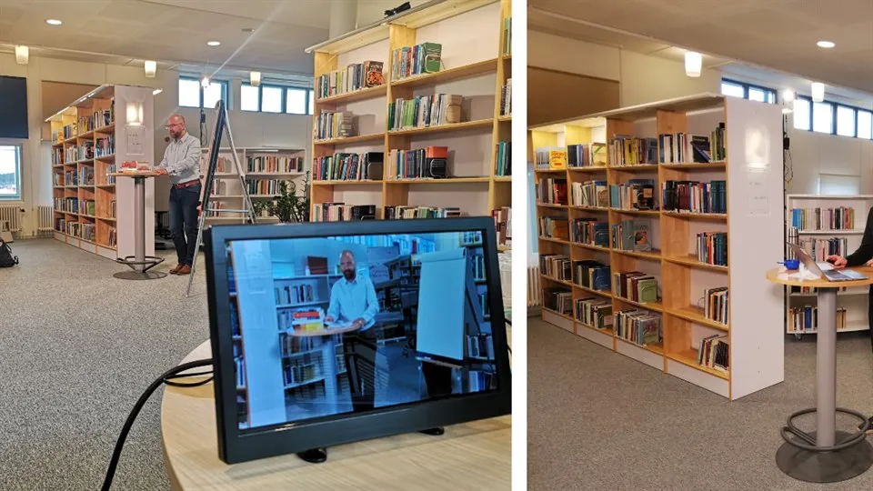 BEhind the scenes från UR föreläsningar med ETOUR-forskare