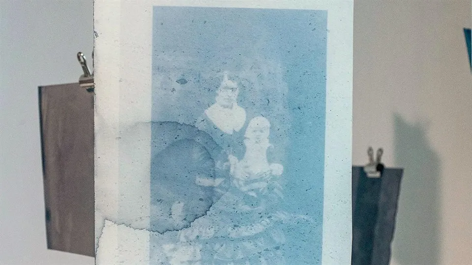 Återvändarna, the returners - en del i Linda Maria Thompsons utställning