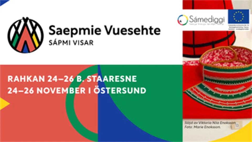 Bild på samiskt hantverk