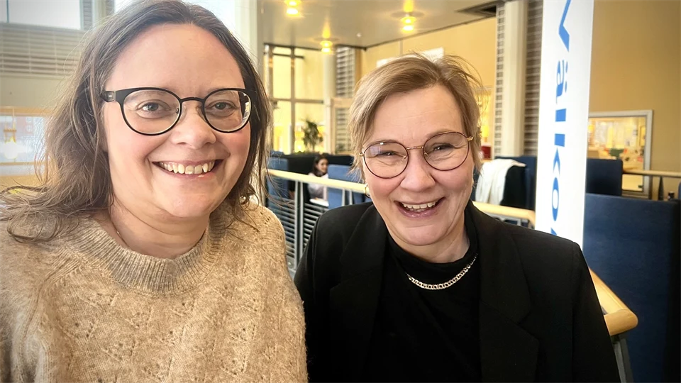 Linda Näsström och Marlene Gustavsson