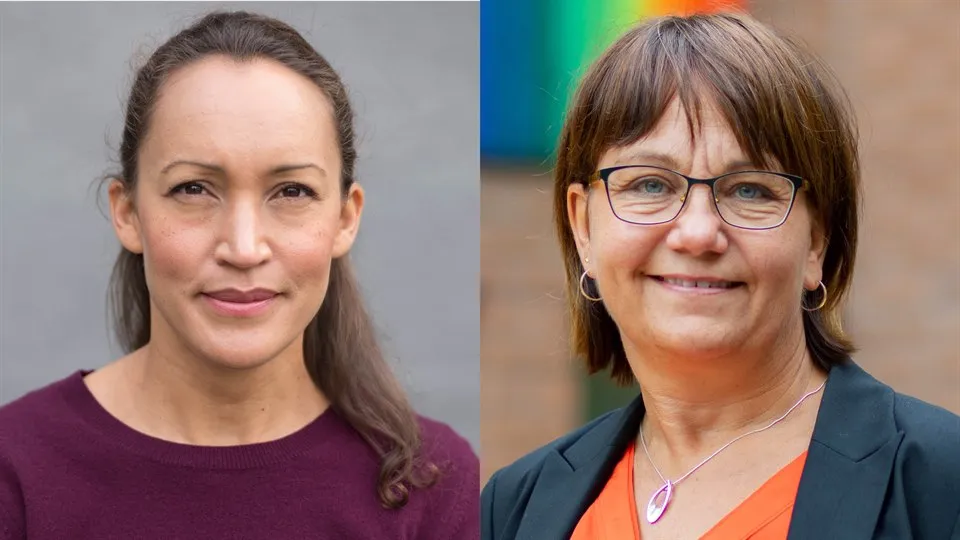 Linda Larsson Kakuli och Maria Humla