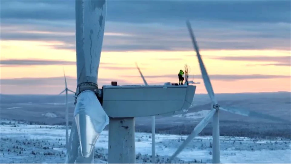 IVA nord seminarium vindkraftverk med människa