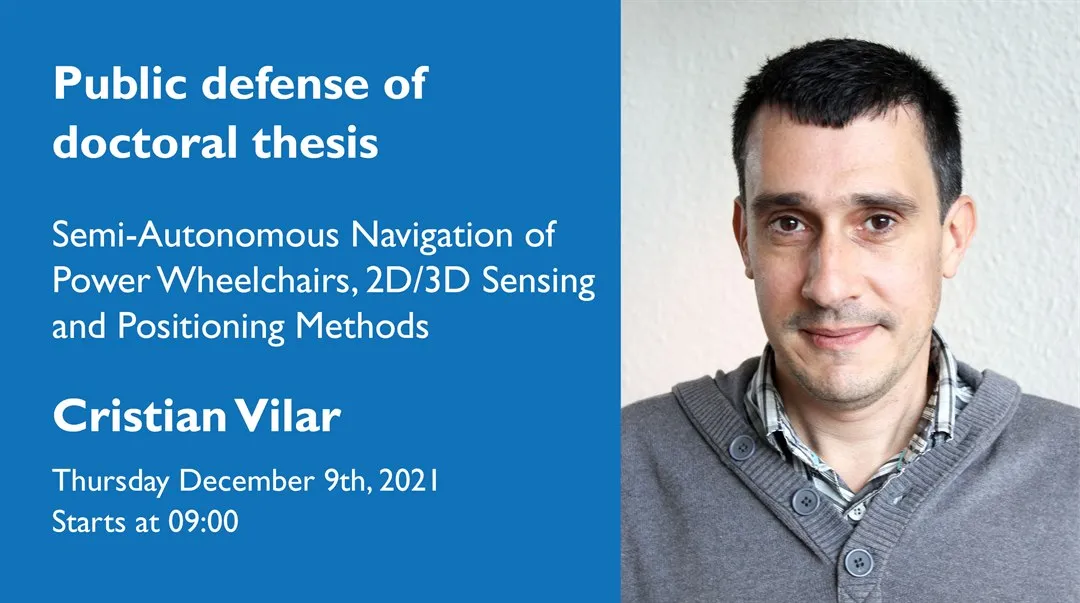 Public defense of doctoral thesis with Cristian Vilar.
