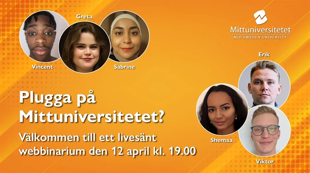 Fem studentambassadörer på bild. 