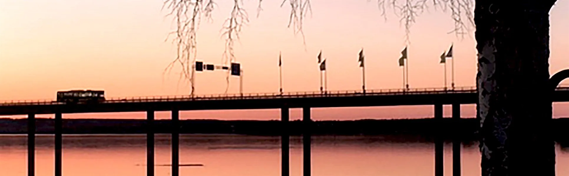 Buss på Frösöbron