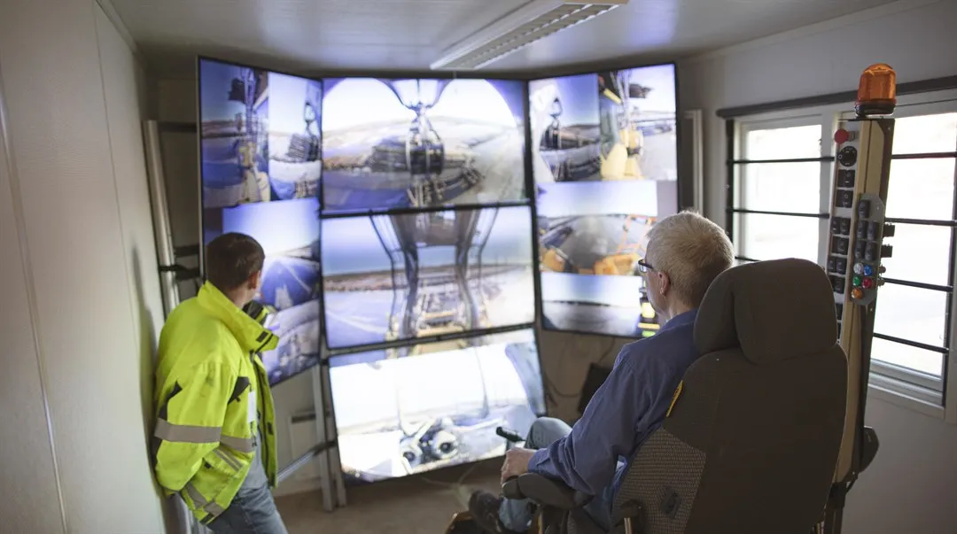 Förarhytt fjärrstyrning