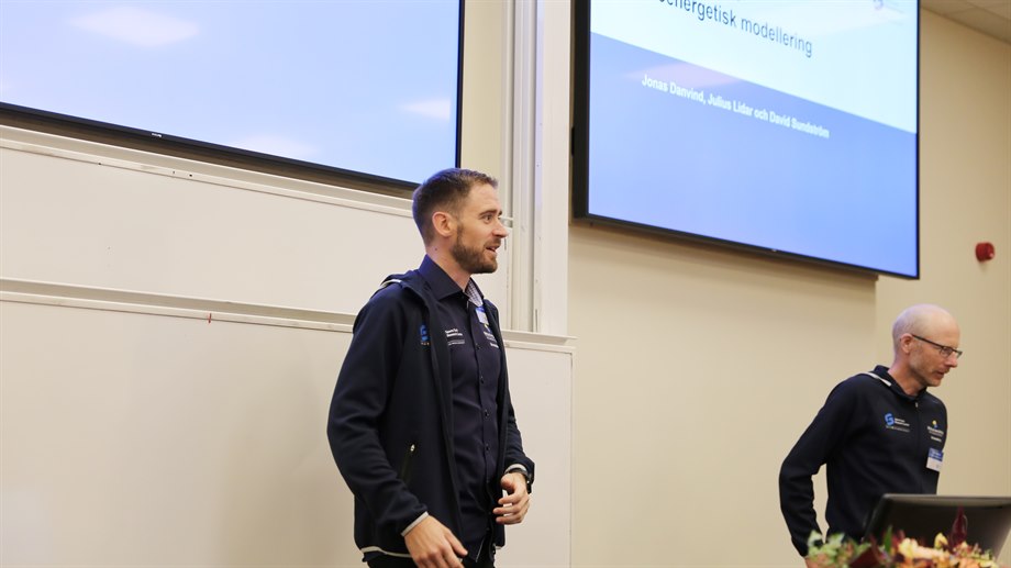 David Sundström och Jonas Danvind.