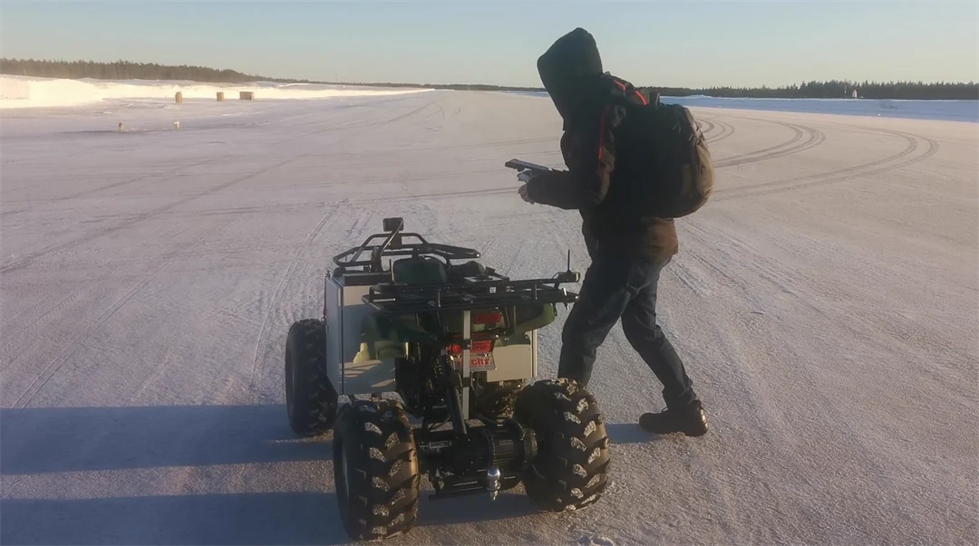 Autonom ATV Örnsköldsviks Airport