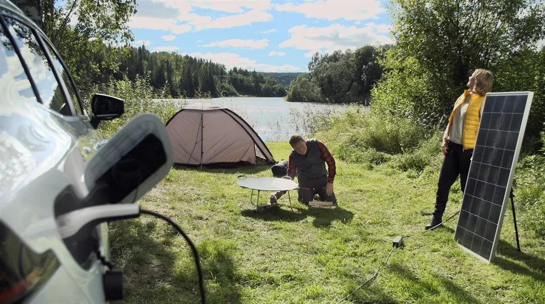 Bild från film om batteriforskningen 