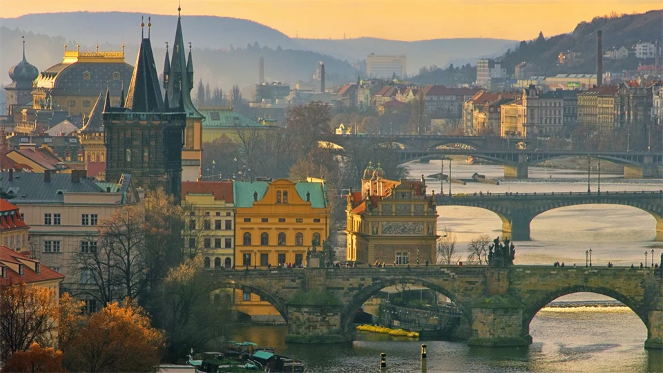View over Prague