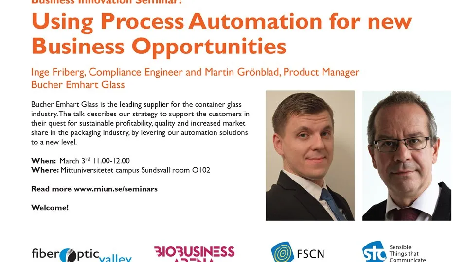 Business Innovation Seminar 3 mars 2016