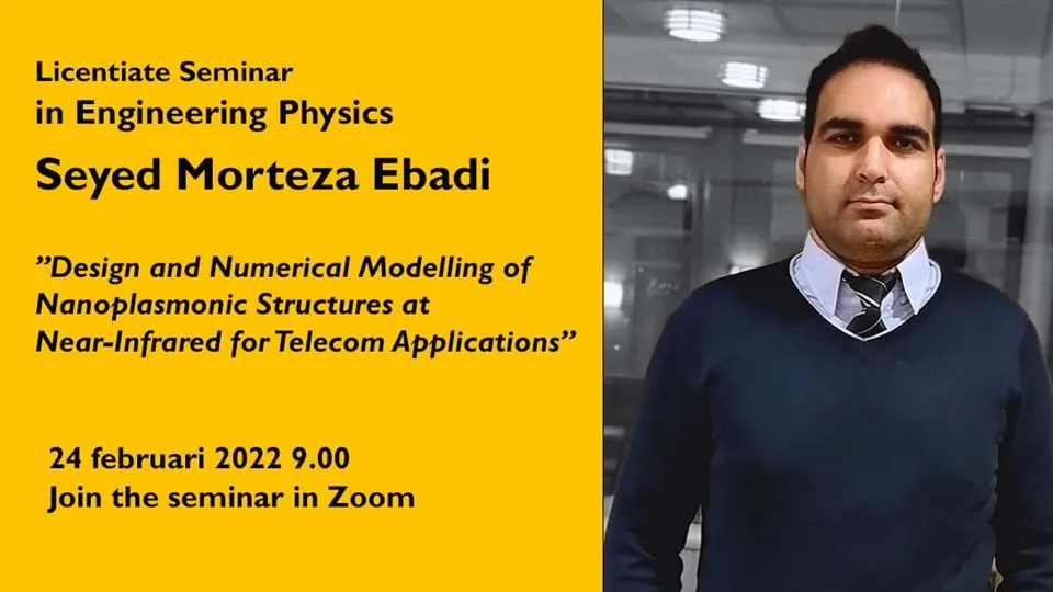 Licentiatseminarum bild Seyed Morteza Ebadi