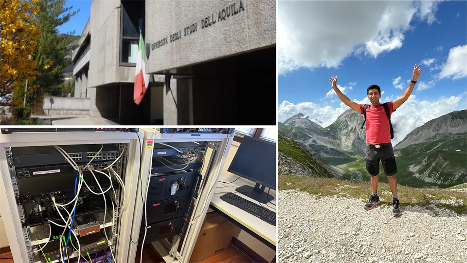 Research visit to University of L'Aquila