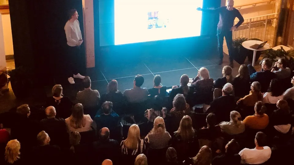 Johan Olsson samt Stig Wiklund föeläser på CER-nätverkets medarbetarevent 17 nov