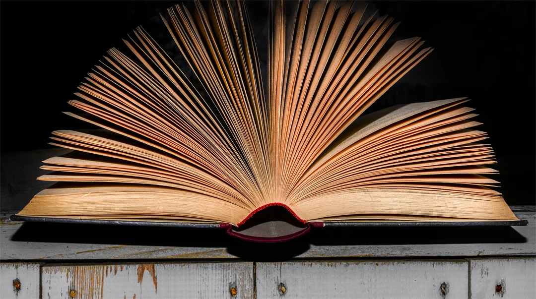 An open book