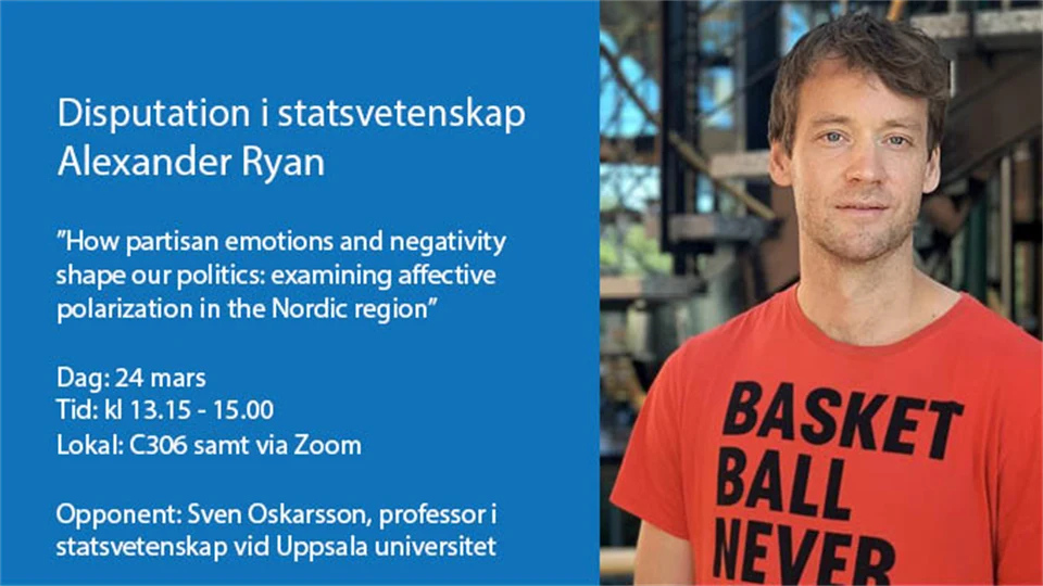 Disputationsbild Alexander Ryan