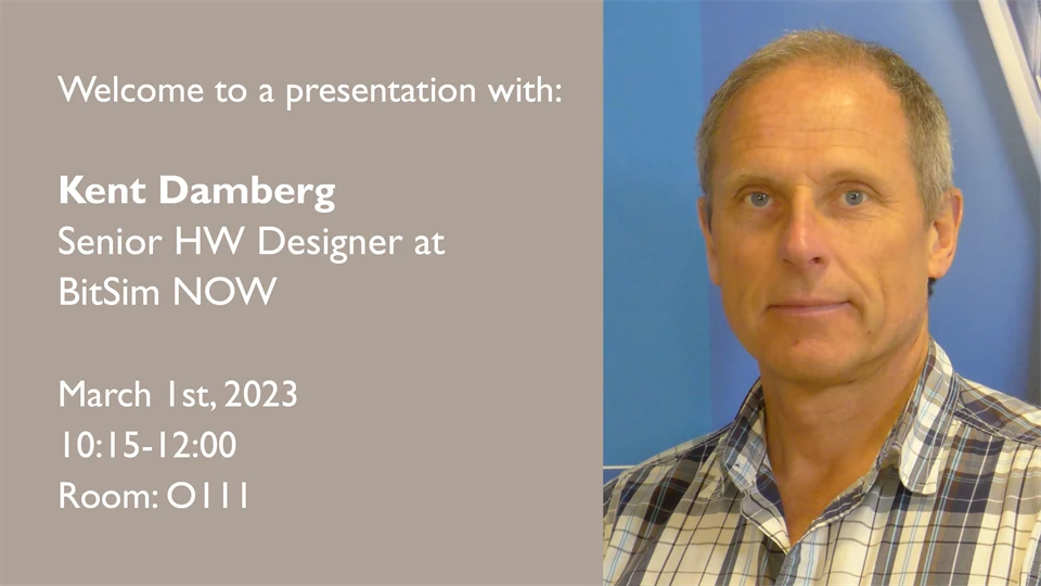 Presentation with Kent Damberg BitSim NOW