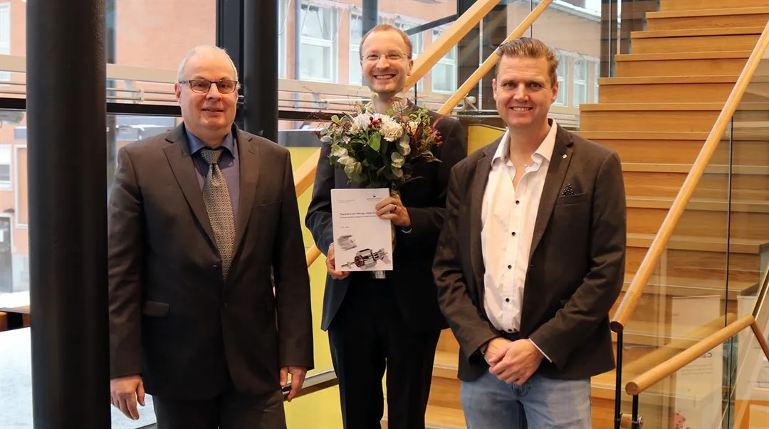 Stefan Haller med Göran Thungström och Kent Bertilsson