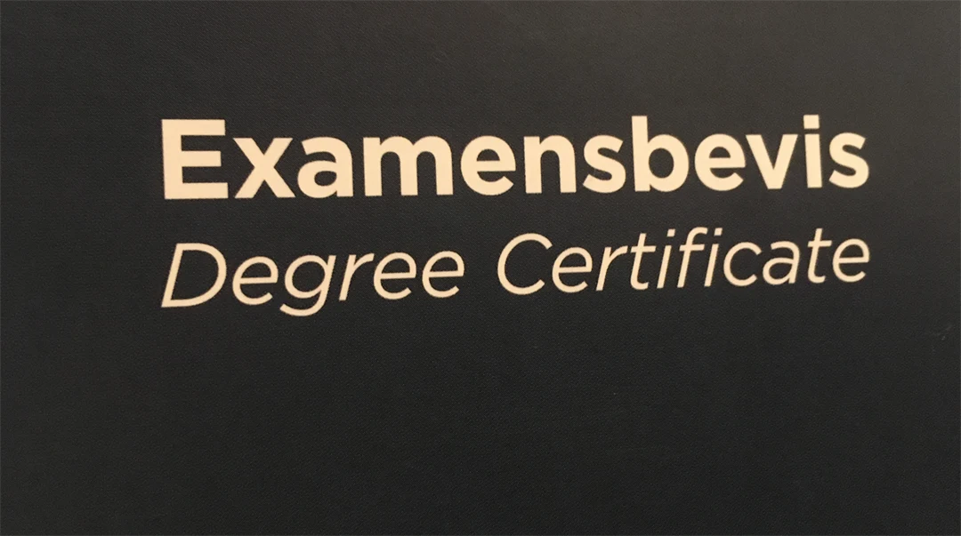 Examensbevis