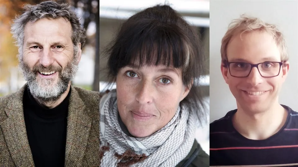 HC Holmberg, Erika Schagatay och Erik Andersson