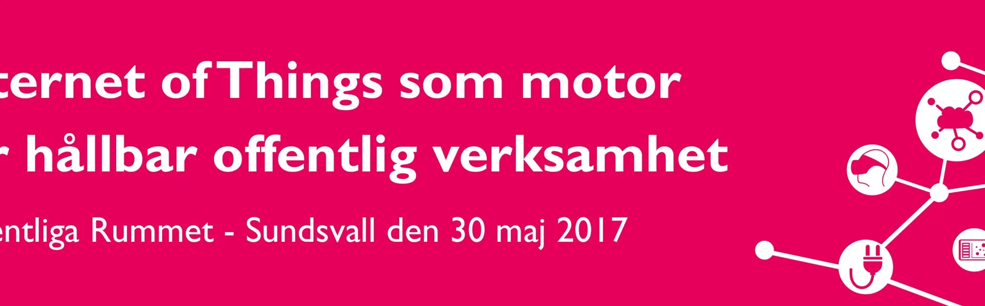 Internet of things offentliga rummet