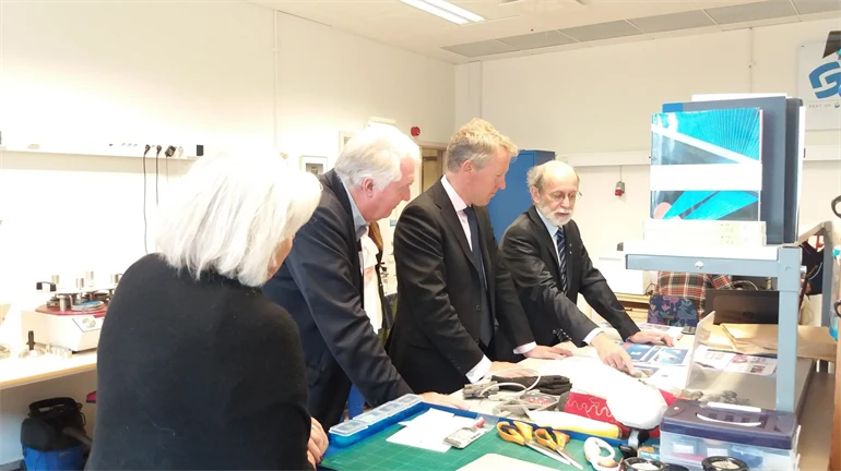 Brittiske ambassadören och landshövdingen på besök