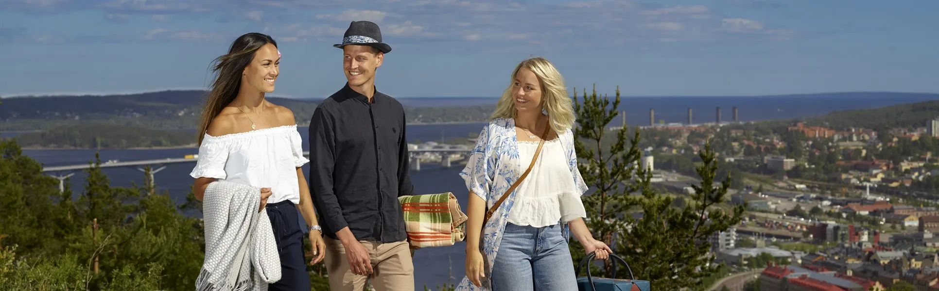 Studenter på Norra Berget