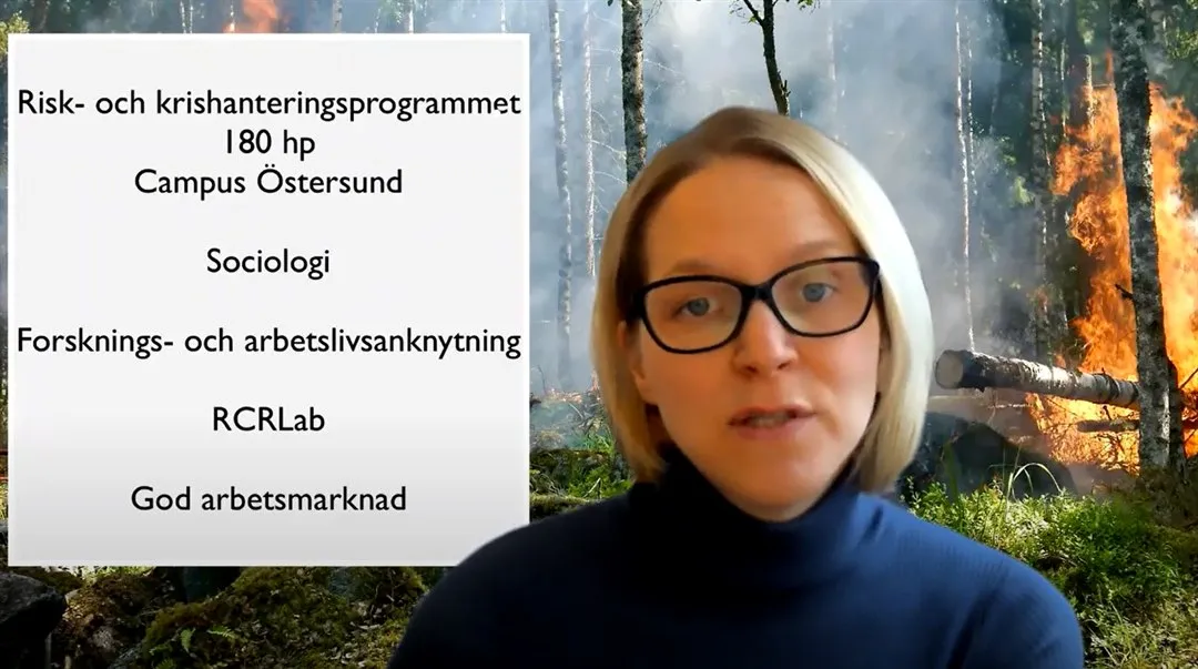 Skärmdump Risk och kris