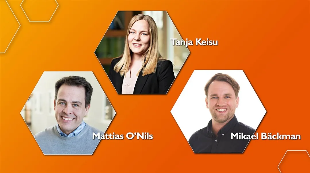 Mattias ONils, Tanja Keisu, Mikael Bäckman & Science  Innovation Day