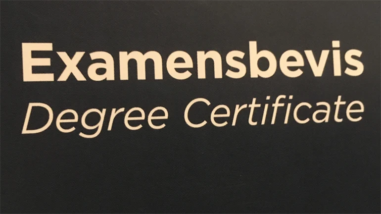 Examensbevis