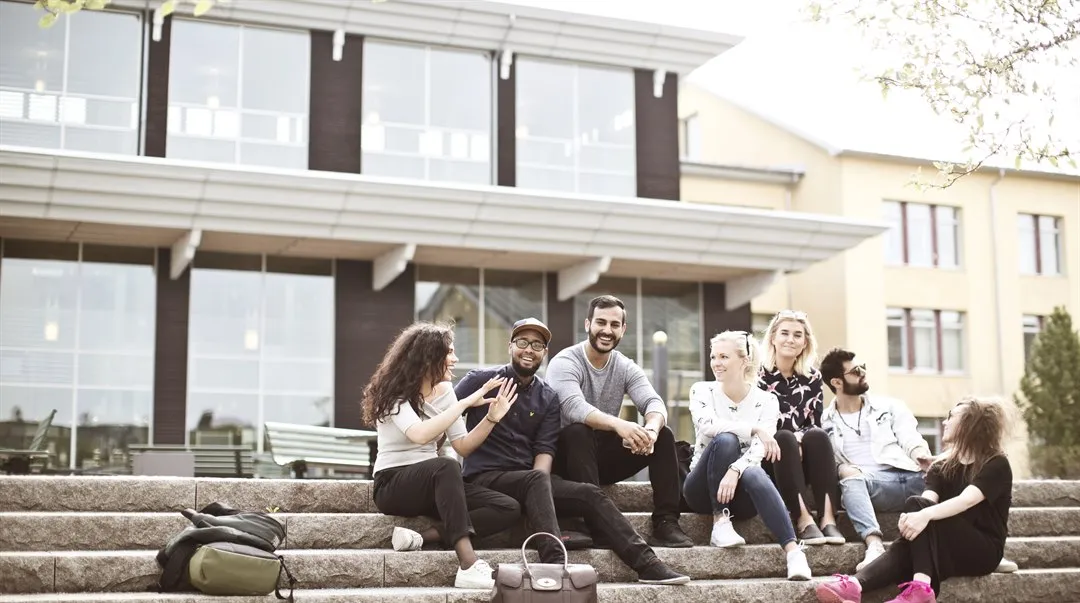 Studenter, utomhus, Östersund