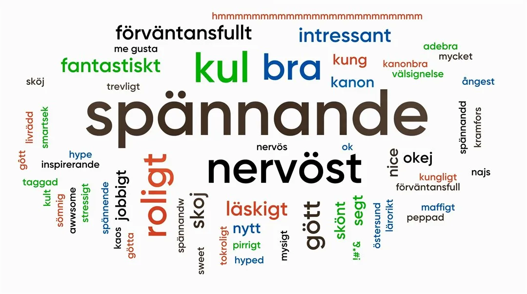 Mentimeter spännande nervöst roligt