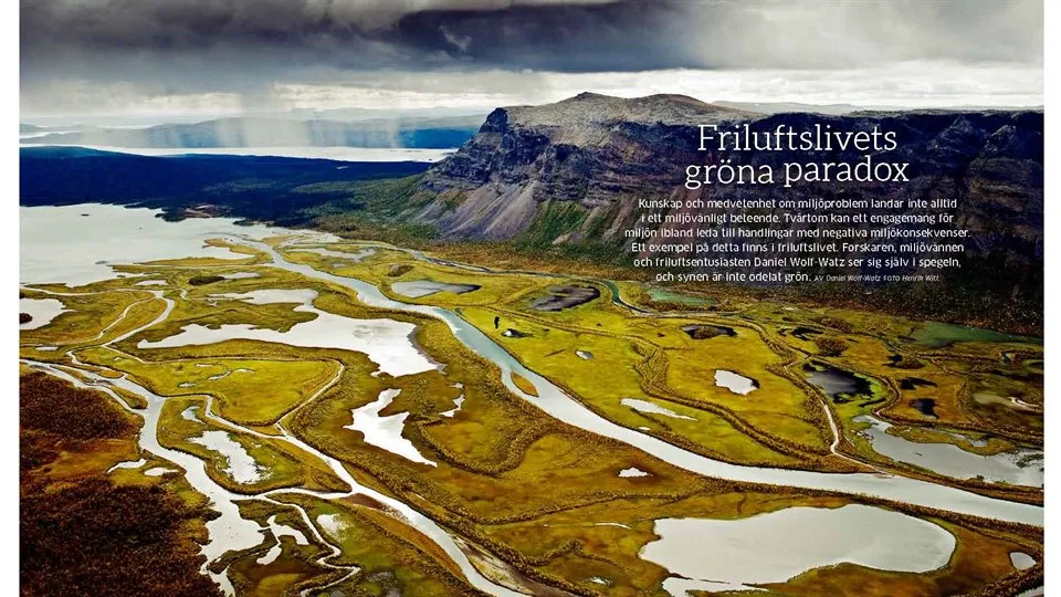 En essä om friluftsliv och miljöengagemang