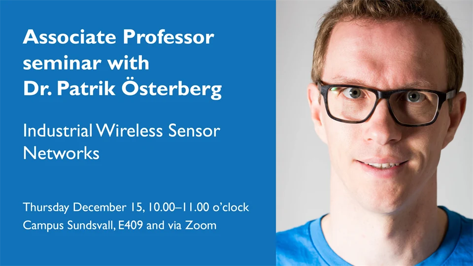 Trial lecture with Patrik Österberg