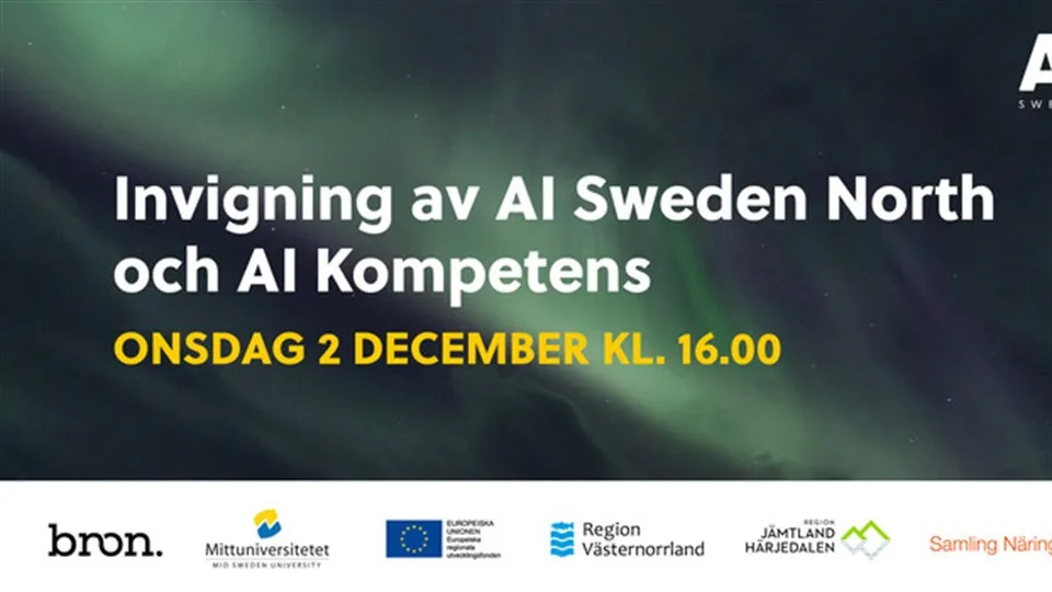 invigningen av AI Sweden North och AI Kompetens