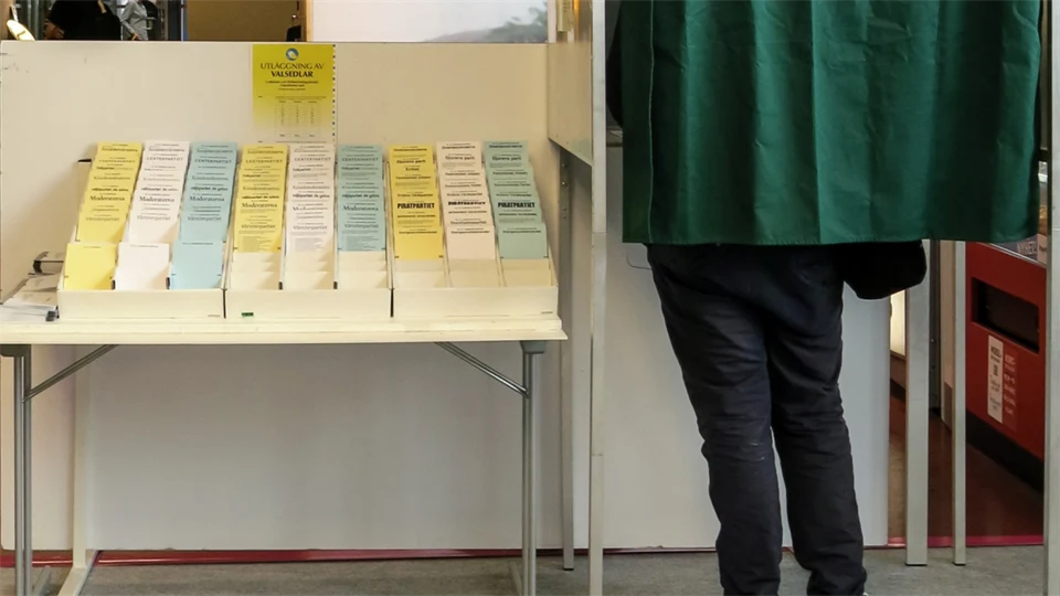 Val valsedlar valsituation