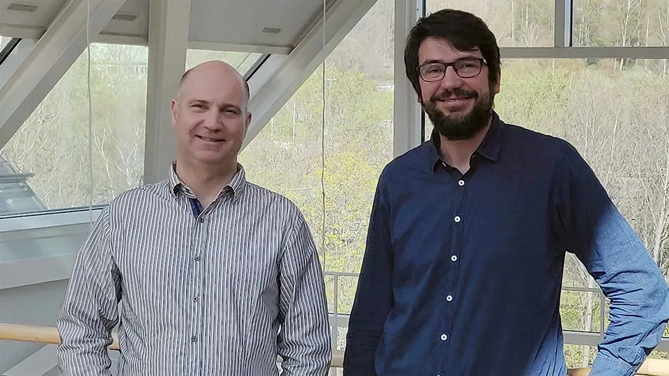 Prof. Aljosa Smolic och Prof. Mårten Sjöström 