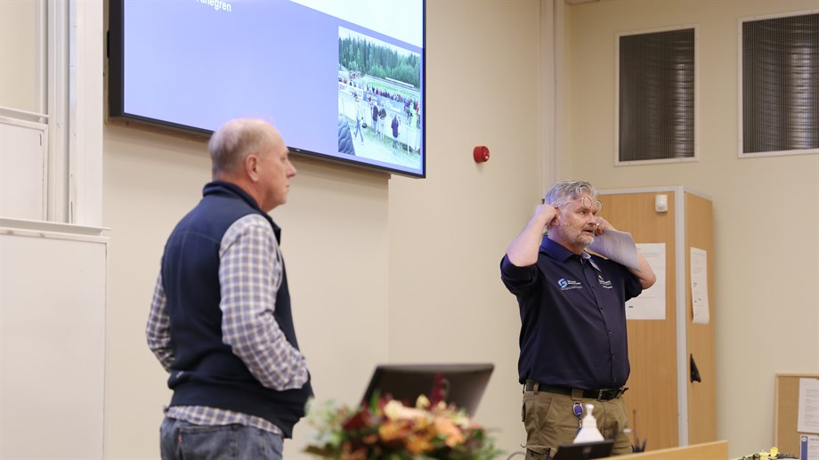 Mats Ainegren och Mikael Bäckström.