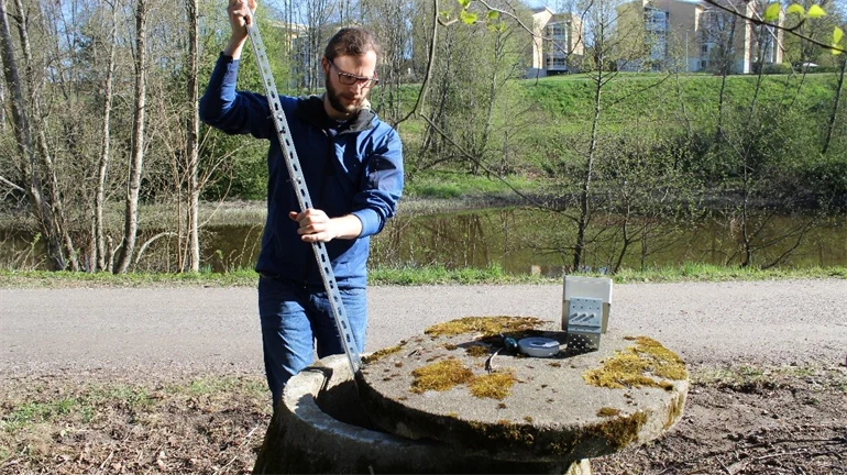 selångersån, larmsystem, oljespill, Sebastian Bader