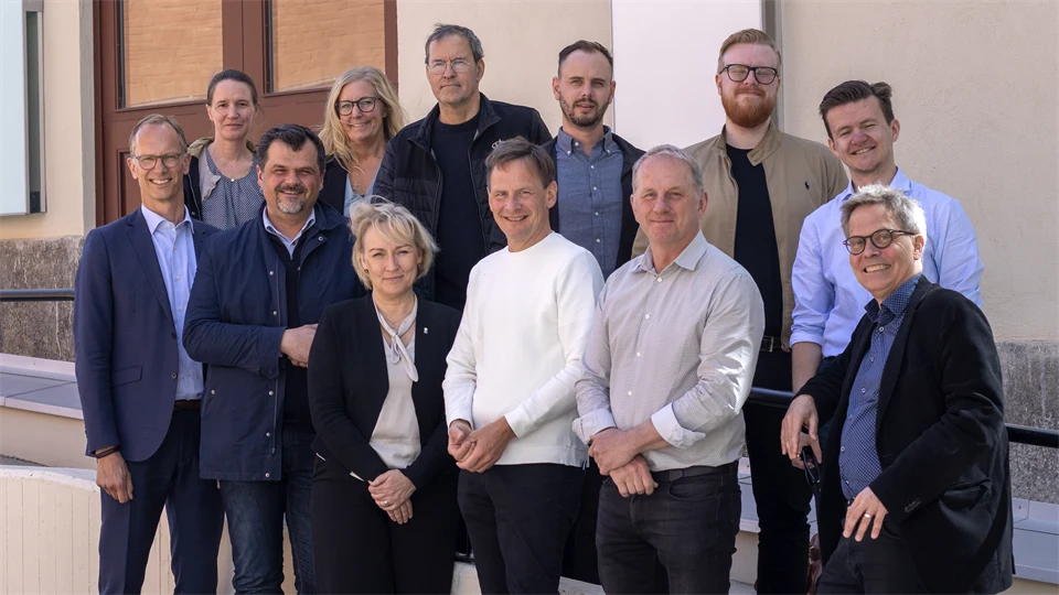 Gruppfoto av universitetsstyrelsen