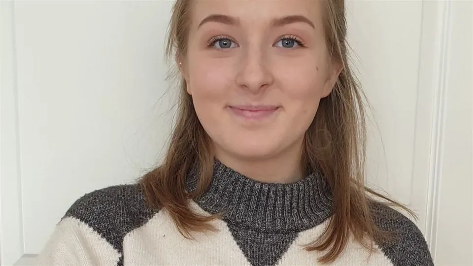 Bild på Alva Eriksson vinnare Design Open 2019