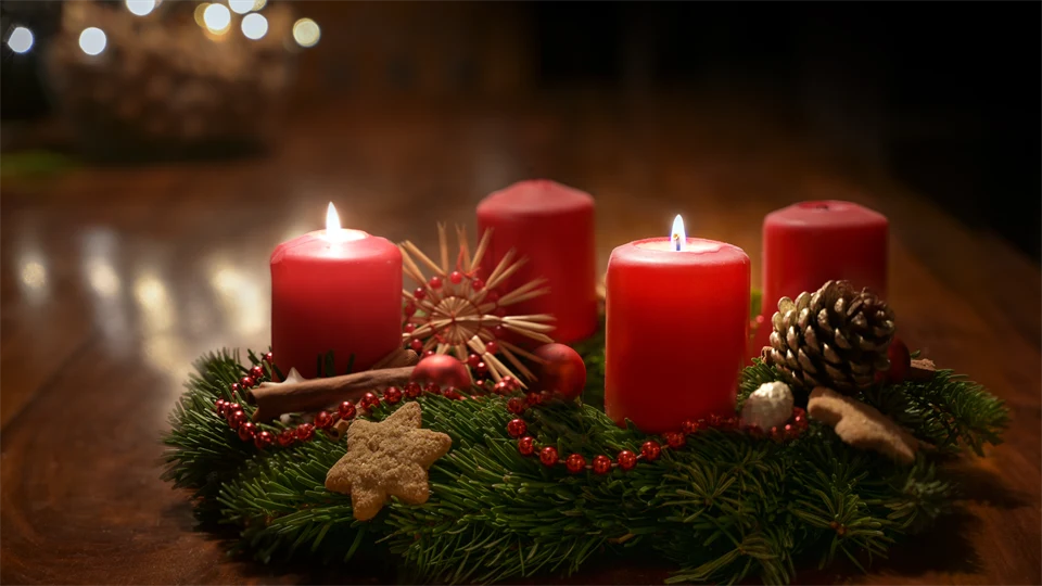 Andra advent - två tända ljus